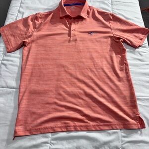 Greg Norman Collection Coral Polo Shirt